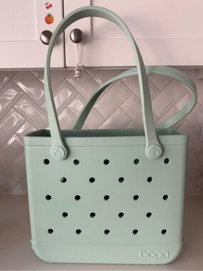 Bogg Bag Baby Size Mint Chip Green Tote + Insert Pouch
